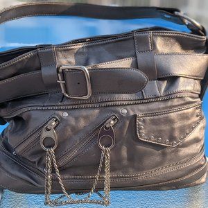 Carlos by Carlos Santana Metallic Chained Tote